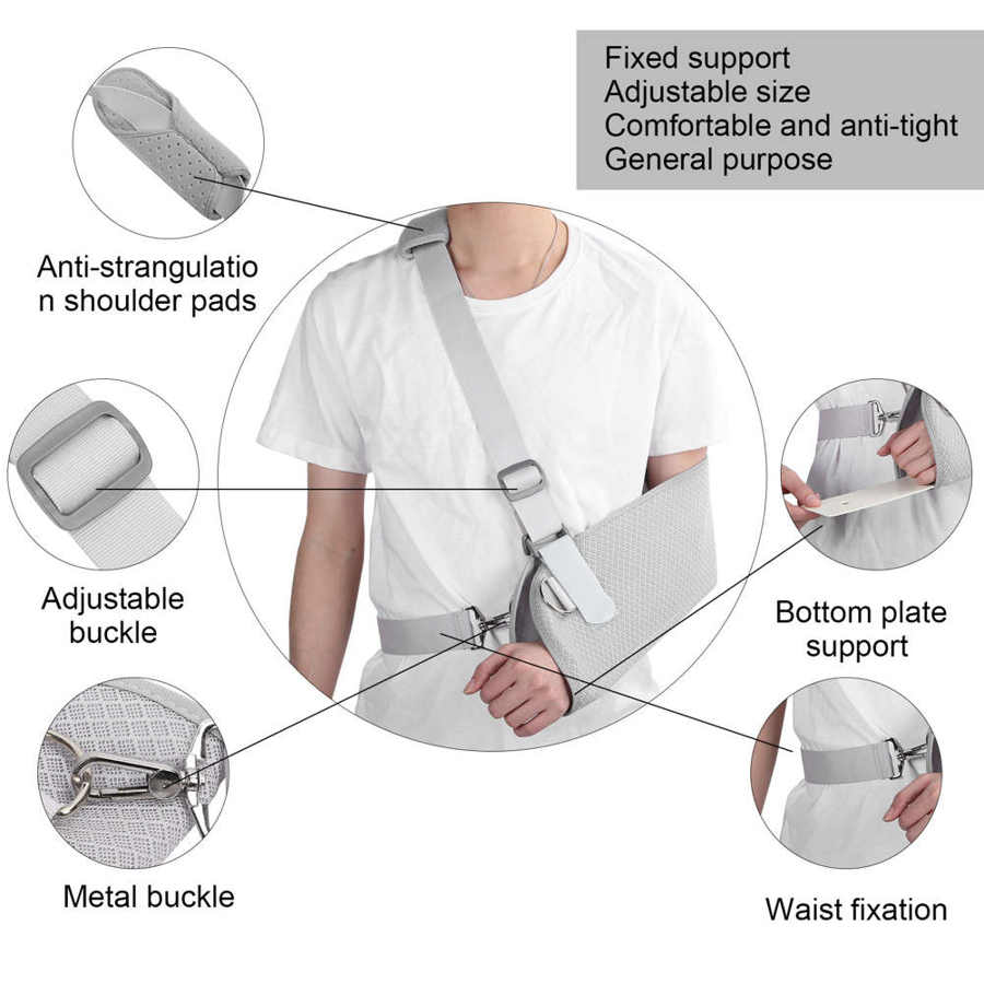 Forearm Fixation Strap for Wrist and Arm Fracture