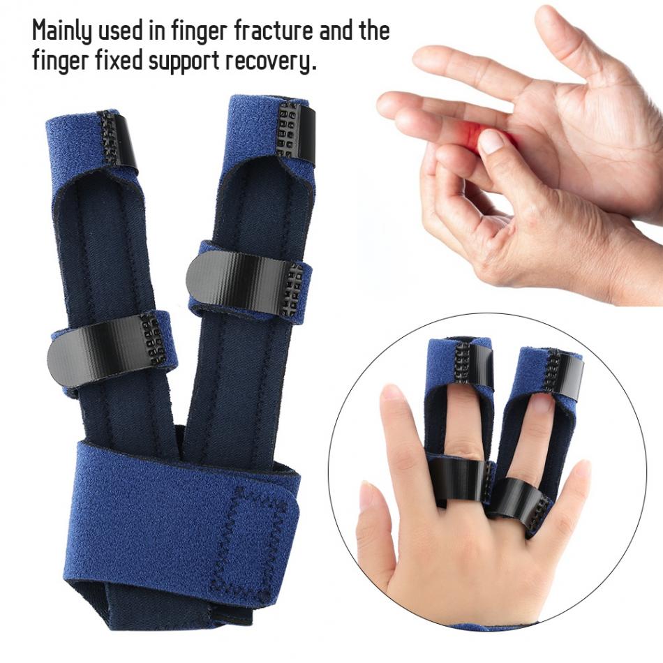 Ajustable Finger Thumb Splint Curved Pain Relief