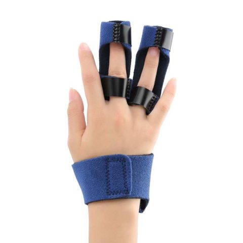 adjustable finger trigger joint splint stablizer