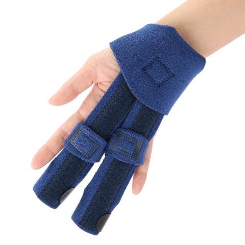 adjustable finger trigger joint splint stablizer