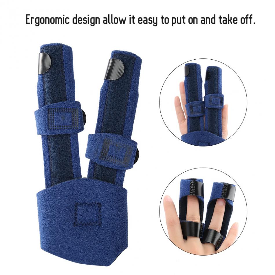 Ajustable Finger Thumb Splint Curved Pain Relief