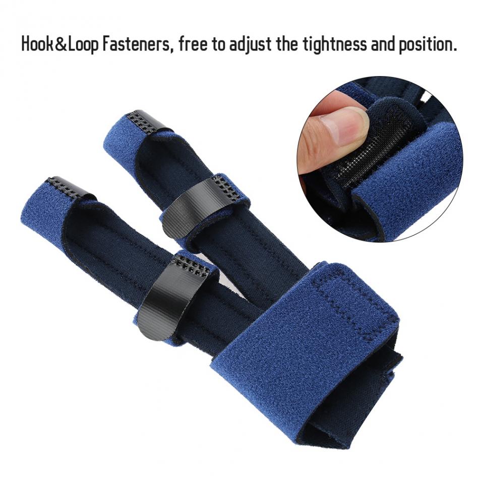 Ajustable Finger Thumb Splint Curved Pain Relief