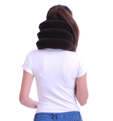 air neck traction inflatable full flannel adjustable