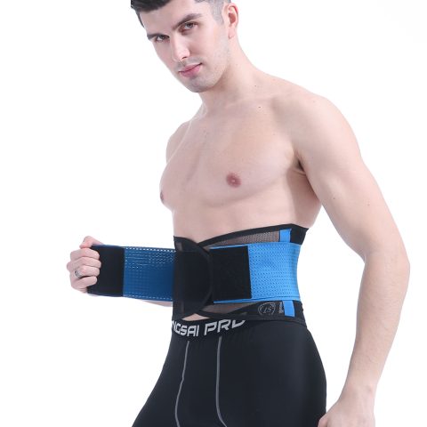 breathable mesh lumbar support belt