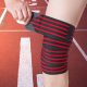 elastic knee support bandage for athlete