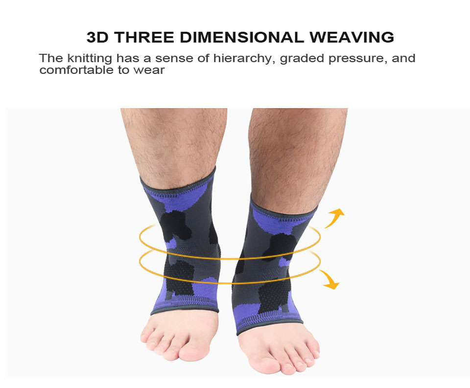 Elastic Knitted Sports Ankle Support Brace