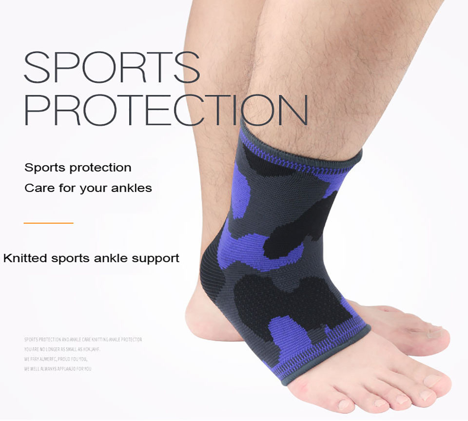 Elastic Knitted Sports Ankle Support Brace