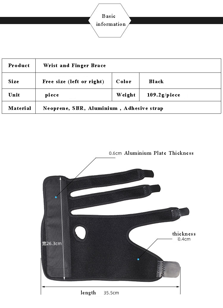 Wrist Immobilization Fracture Fixed Hand Protector