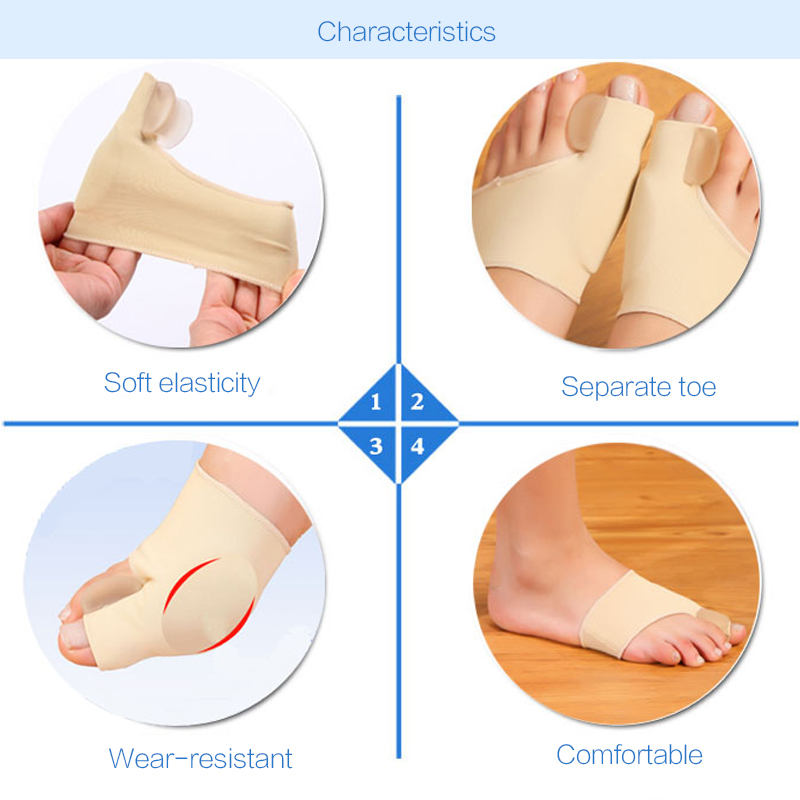 Hallux Valgus Bunion Corrector Pedicure Sleeves