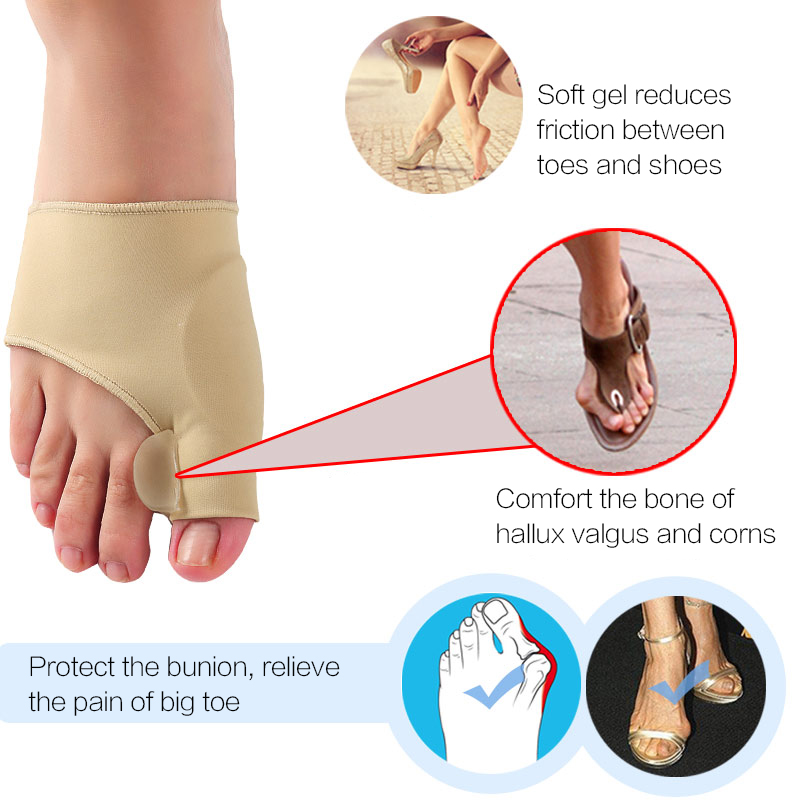 Hallux Valgus Bunion Corrector Pedicure Sleeves