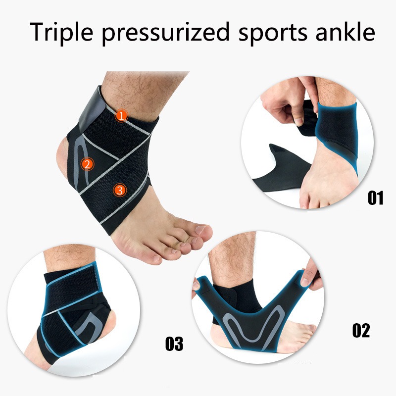 Elastic Sports Ankle Brace Stabilizer Protect Safety