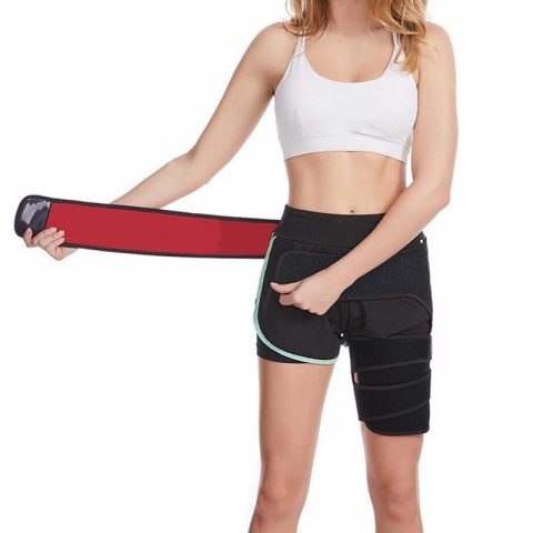 high support brace for muscle sprain