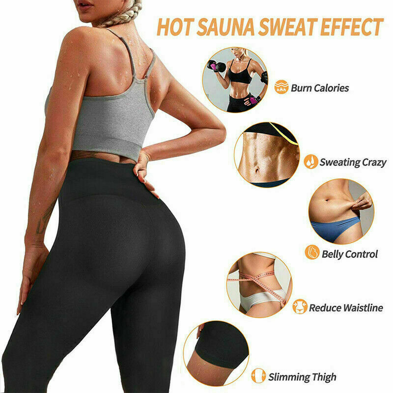 Sweat Sauna Pant High Waist Women Body Shaper