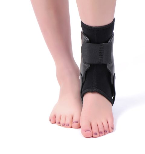 hinged ankle stabilizer brace