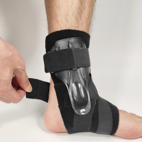 hinged ankle support brace foot stabilizer