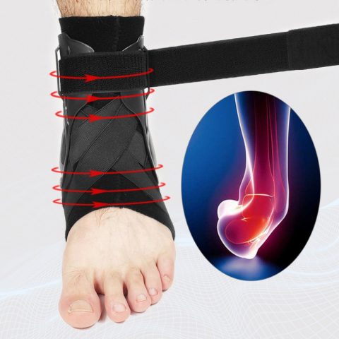 hinged ankle support brace foot stabilizer