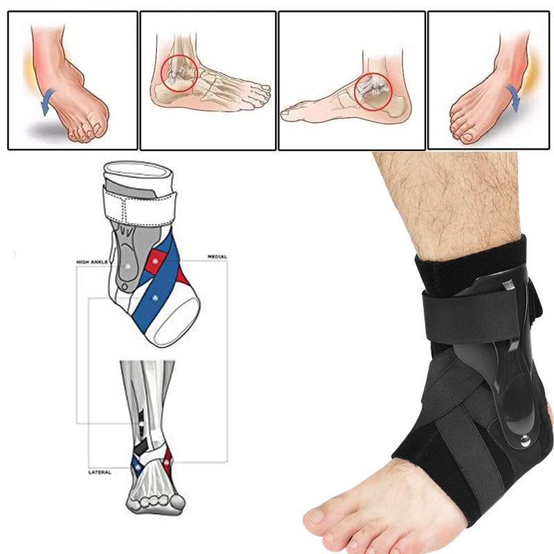 Ankle Support Brace Foot Stabilizer Sports Guard