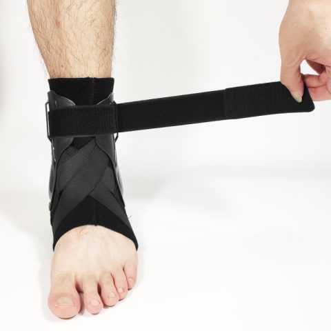 hinged ankle support brace foot stabilizer