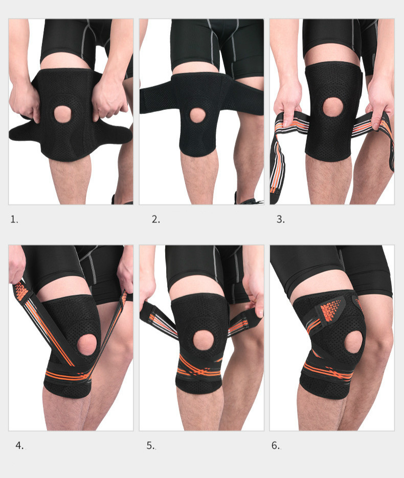 Sports Compression Knee Brace Support Stabilizer