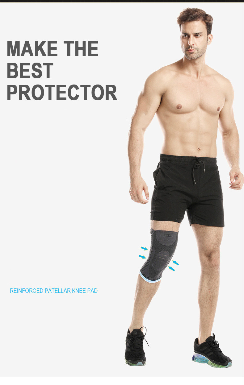 Knee Support Sleeve Patella Stabilizer