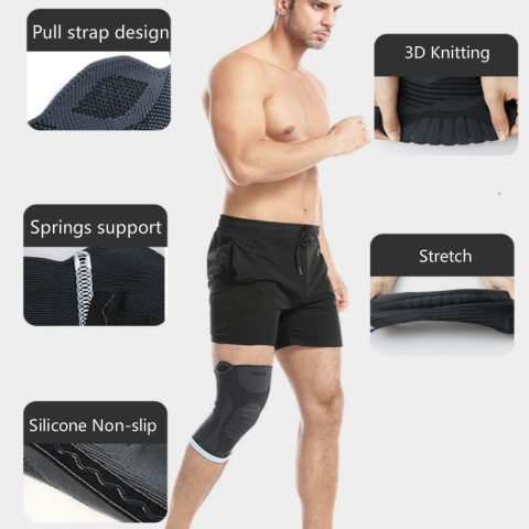 knee support compression sleeve for sports protection