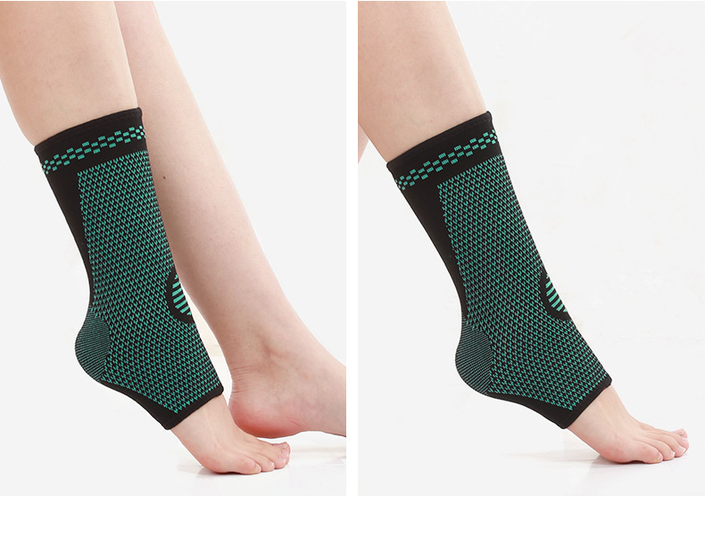 Knitted Sports Ankle Brace Compression Sleeve