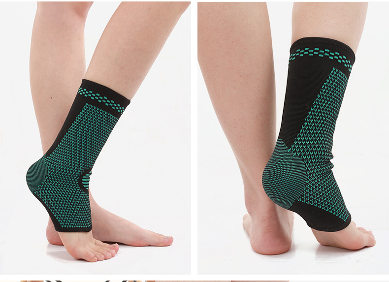 Knitted Sports Ankle Brace Compression Sleeve