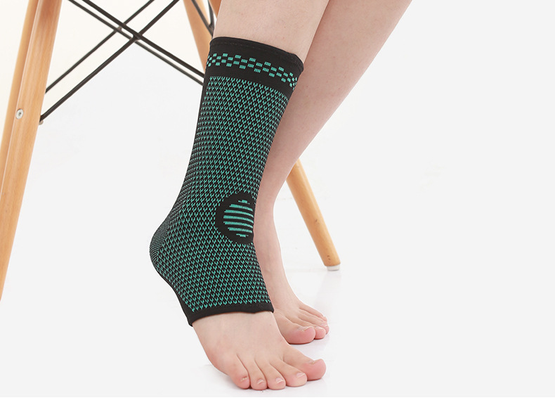 Knitted Sports Ankle Brace Compression Sleeve