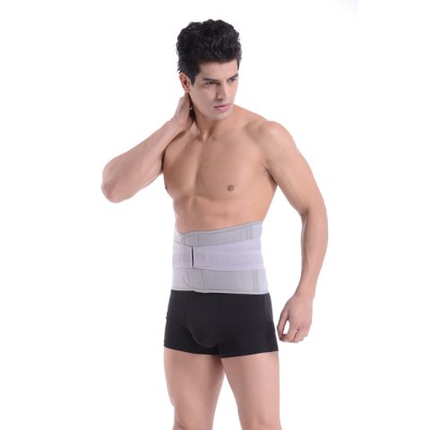 lumbar support belt for muscle strain recovery