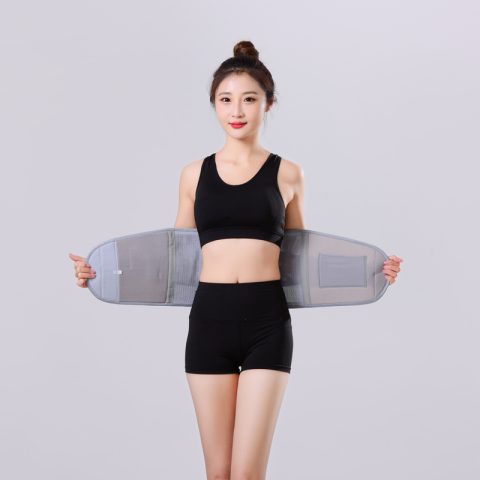 lumbar support belt for muscle strain recovery