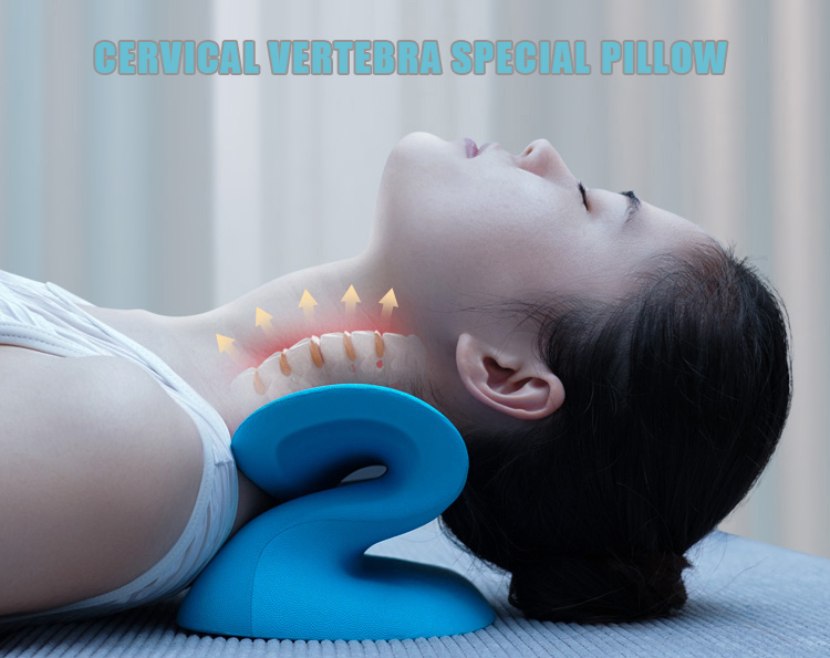 Neck Relaxer Sleep Pillow Spine Stretcher