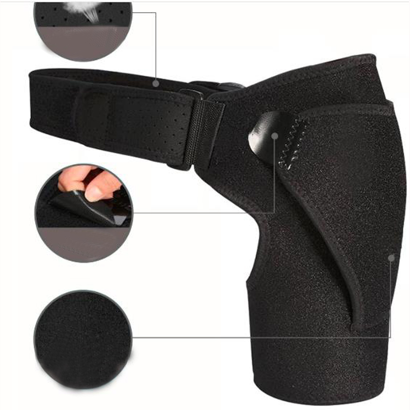 shoulder stability brace with pressure pad neoprene