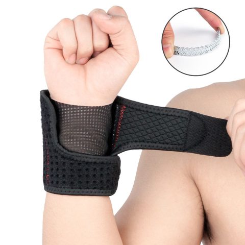 neoprene wrist support brace with spring