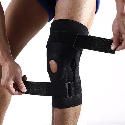 orthopedic hinged knee support brace