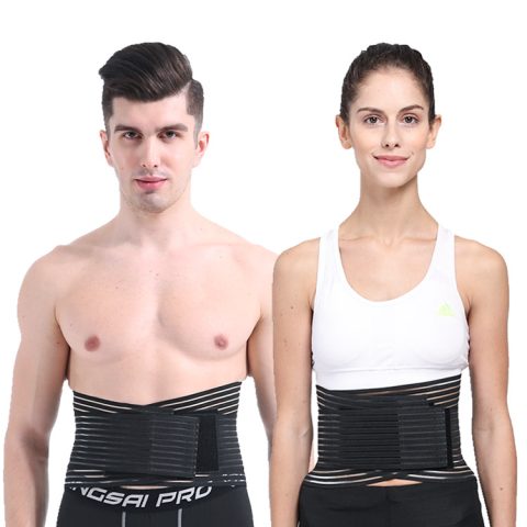 orthopedic lower back support belt for waist pain