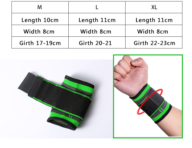 Wrist Wrap Fitness Hand Protection for Weightlifting