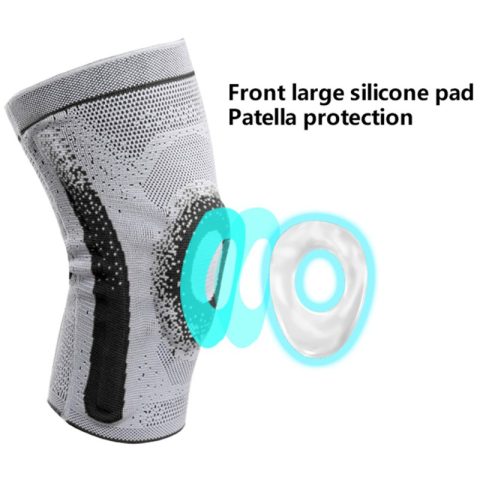 spring knee support brace shock absorption