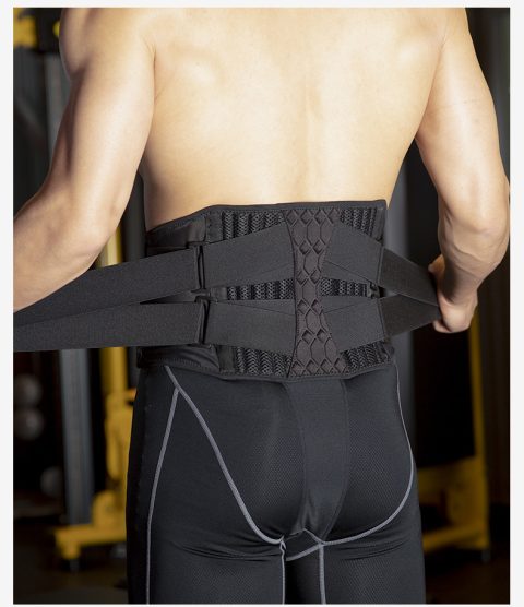 strong lower back brace for sports pain relief