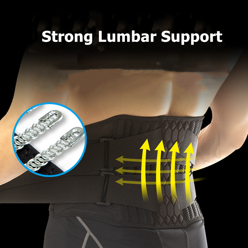 Lumbar Waist Support Belt for Sports Pain Relief