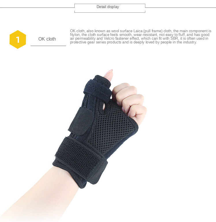 Thumb Brace Rehabilitation Fixation Carpal Tunnel