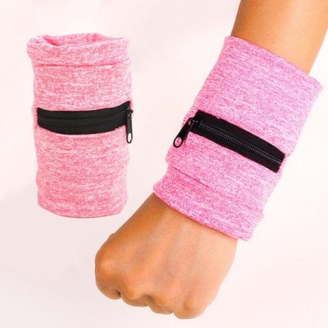 zipper wrist band for playing basketball guard