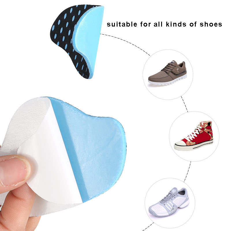 Heel Sticker Anti-drop Latex Half Pad Insoles