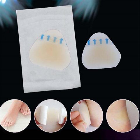 adhesive gel blister heel patch