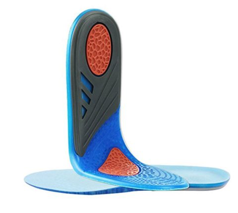 orthotic sport insoles shock absorption