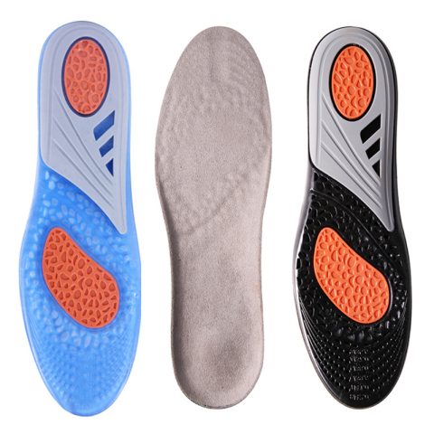 orthotic sport insoles shock absorption