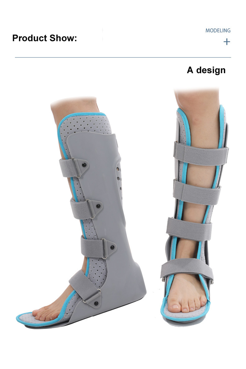 Ankle brace foot drop fixation for fracture sprain