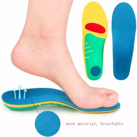 sweat breathable soft running insoles