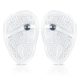 transparent gel magnet forefoot arch pad