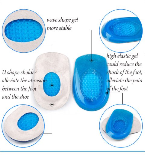 gel heel pad for walking cushion