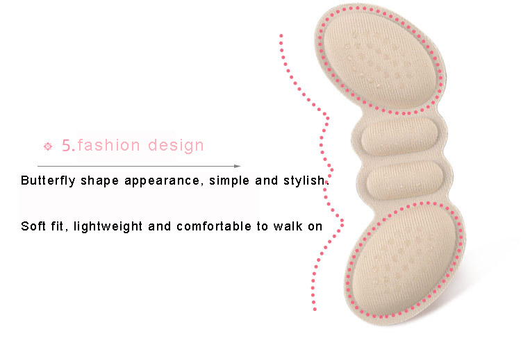 Adhesive Heel Sticker for Anti-slip High Heel